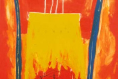 Acryl op doek Afm 1.50 bij 1 meter