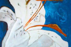 Acryl op doek Afm 1.50 bij 1 meter