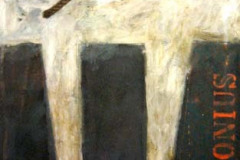 Acryl op doek Afm 1.50 bij 1 meter